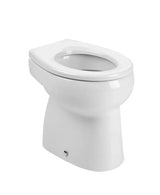 Inodoro infantil con salida vertical de 29,5 cm fabricado en porcelana con acabado en color blanco Baby Roca