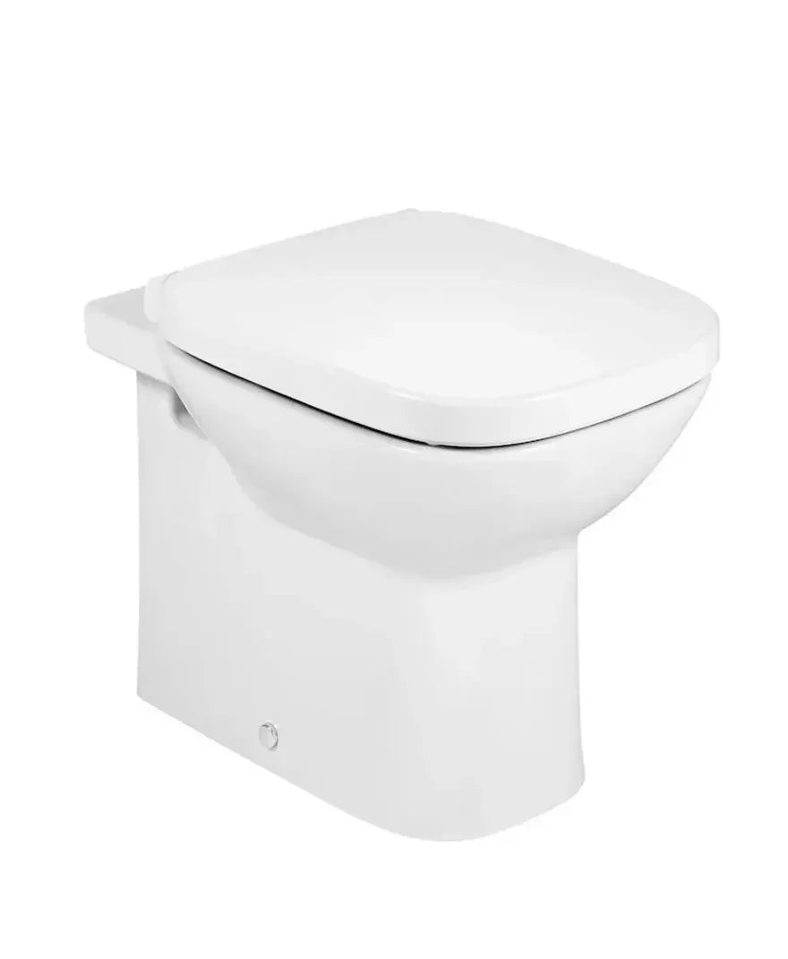 Roca Debba Inodore à réservoir haut de 35,5 cm fabriqué en porcelaine de couleur blanche