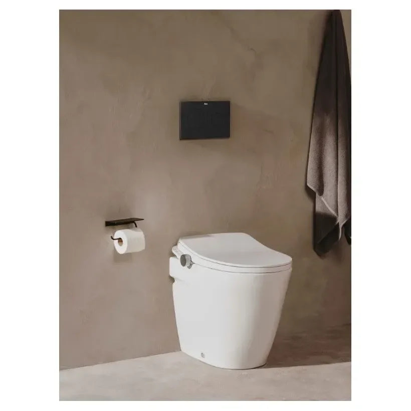 Roca Ona Toilette intelligente fabriquée en porcelaine de couleur blanche pour réservoir encastré avec fonction de lavage et de séchage