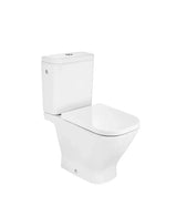 Roca The Gap Conjunto para inodoro completo con salida vertical y tapa con asiento