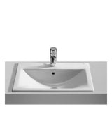 Roca DIVERTA A327116000 lavabo sobre encimera de 55 cm fabricado con porcelana color blanco Roca