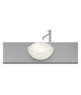 Roca Ohtake A327A15620 lavabo de sobre encimera hecho en cerámica con un acabado en color blanco mate Roca
