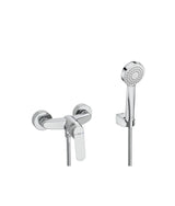 ROCA ALFA A5A2325C00 Robinet De Douche Monocommande Avec Cartouche Céramique Et Une Finition En Couleur Chromé