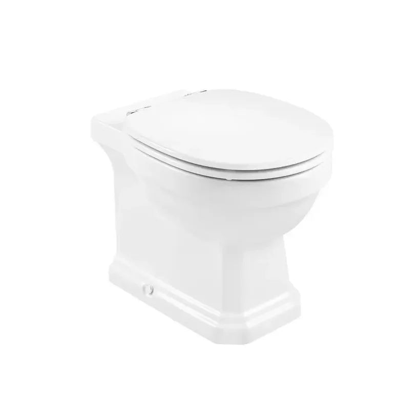 ROCA CARMEN Pacote de vaso sanitário de saída dupla Rimless 56 cm de profundidade com assento com amortecimento, caixa acoplada e placa