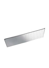 Rociador de ducha empotrable en pared de acero inoxidable con acabado cromado Inox TRES