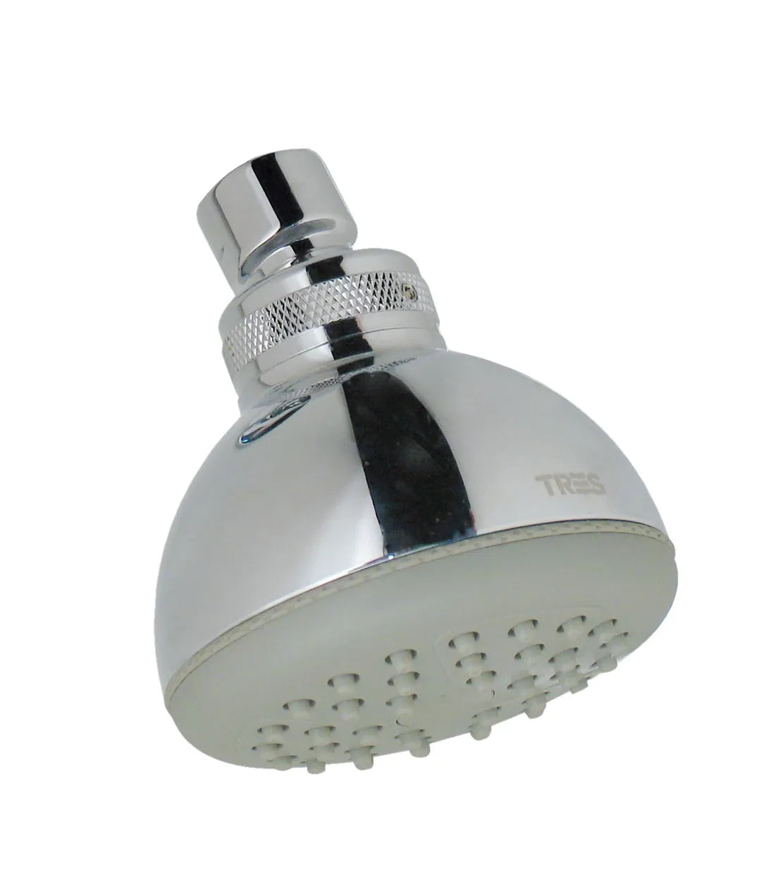 Rociador de ducha orientable de acabado cromado de bajo consumo de agua Ordal Basic TRES 0