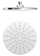 Rociador de forma redonda para ducha con rótula orientable en ABS con acabado cromado Tres