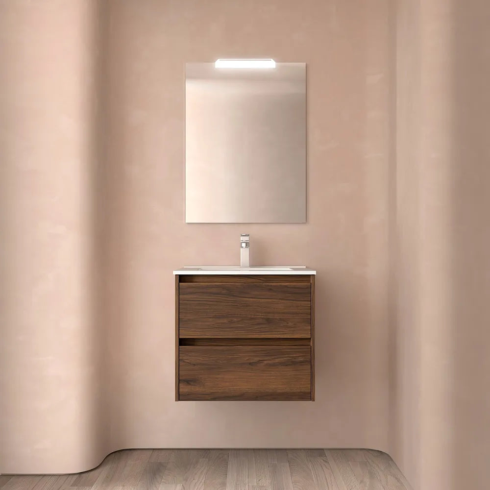 Mueble de Baño con Lavabo y 2 Cajones Salgar Noja 70 cm - Vista 1