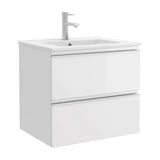 Móvel de Banho Salgar Spirit 60 cm Branco Brilho