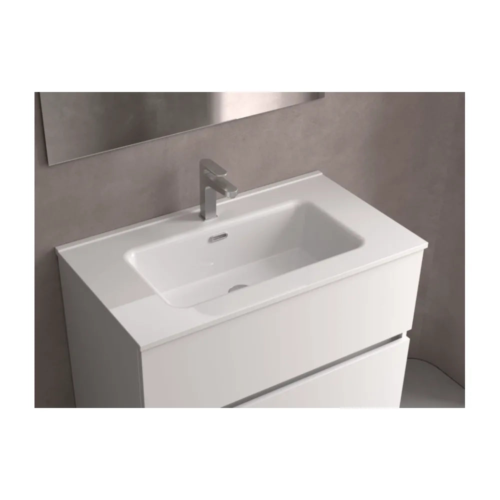 Espejo de Baño Salgar Spirit 90 cm Blanco Brillo - Vista 5