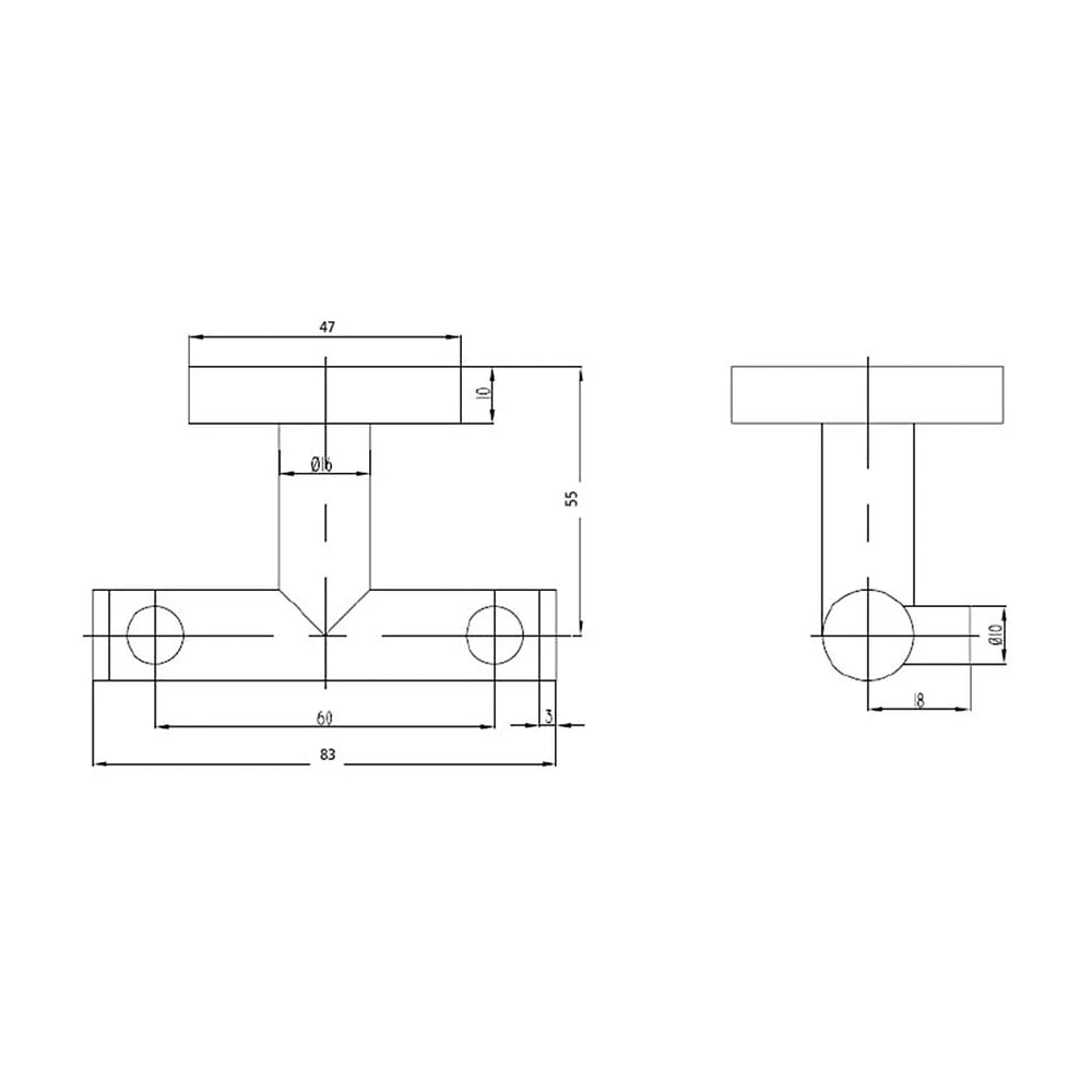 Percha de Pared para Baño Salgar Cromo - Vista 2