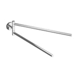 Wall-Mounted Towel Rail Bar Salgar 40 cm Chrome