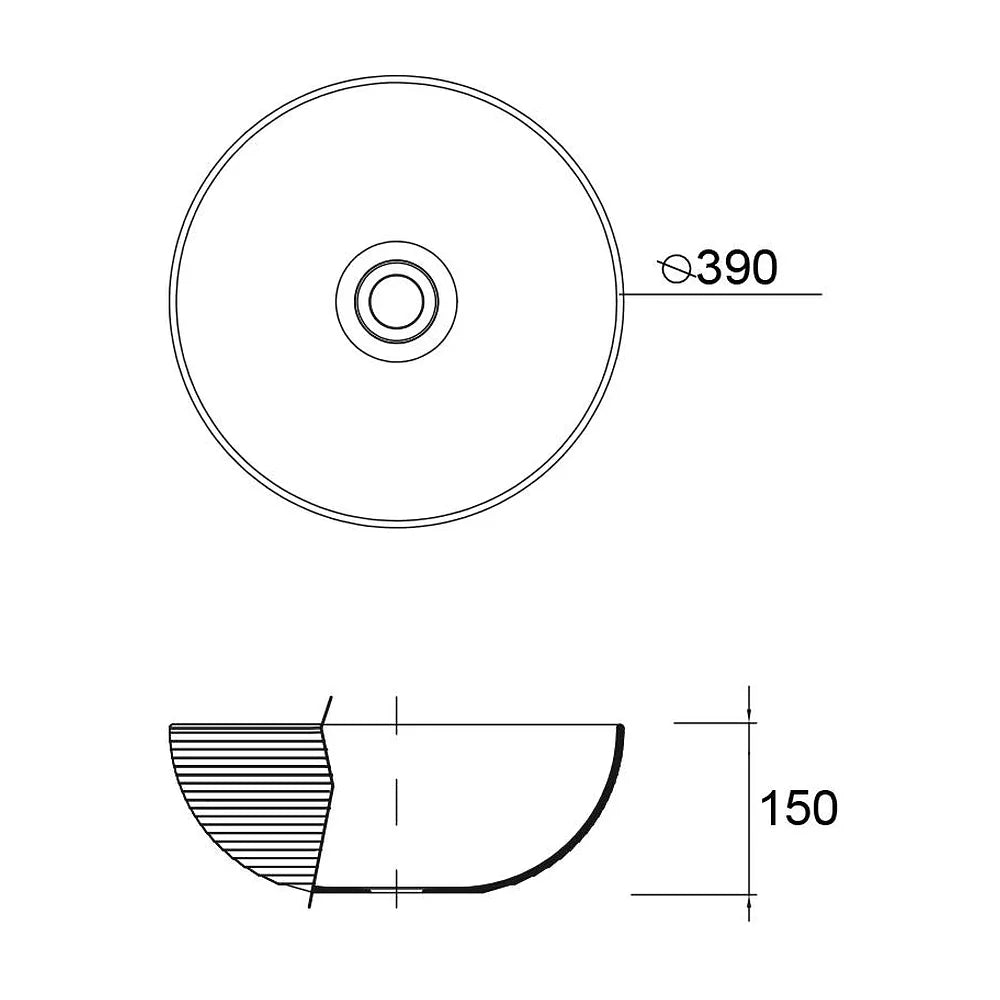 Mueble de Baño con Lavabo y 2 Cajones Salgar Spirit 81 cm - Vista 3