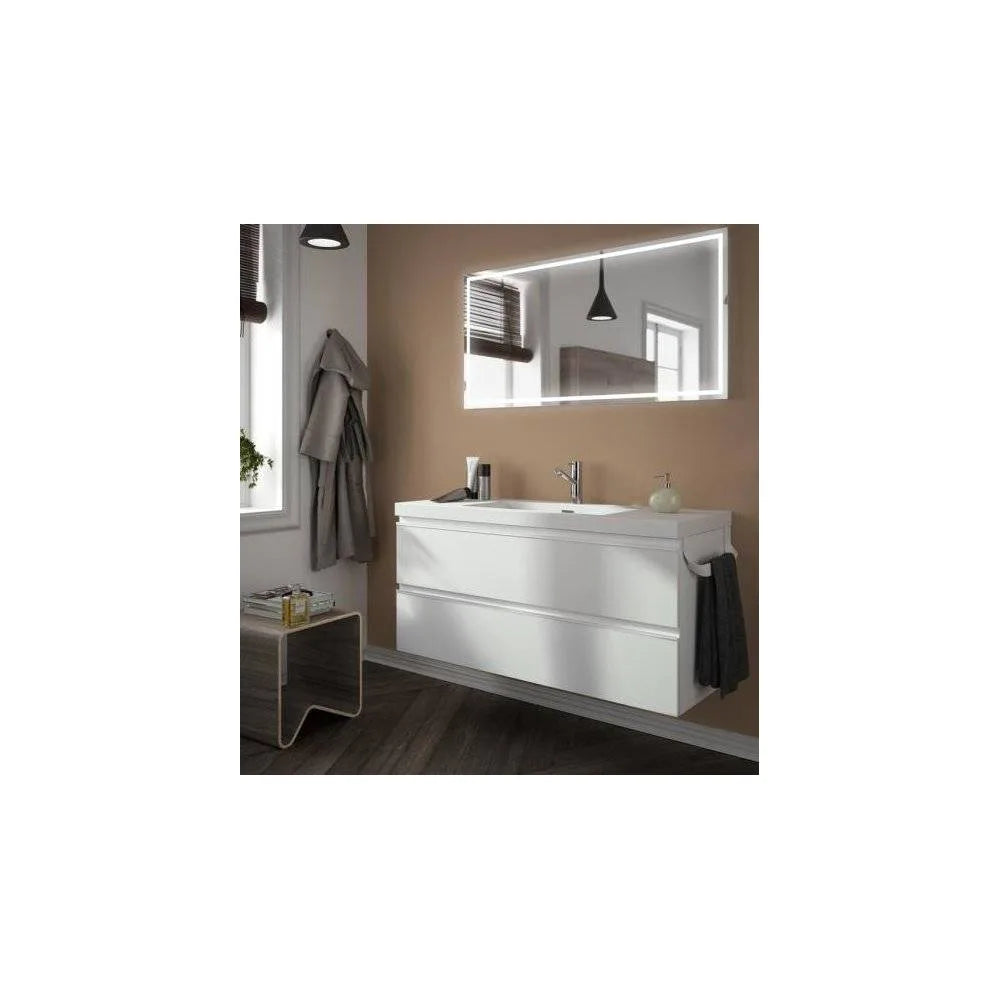 Mueble de Baño con Lavabo y 2 Cajones Salgar Spirit 100 cm - Vista 2