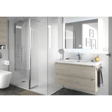 Meuble de Salle de Bain avec Lavabo et 2 Tiroirs Salgar Monterrey 100 cm