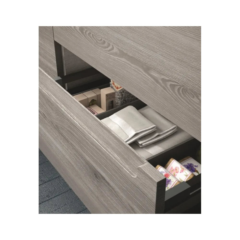 Mueble de Baño con Lavabo y 2 Cajones Salgar Monterrey 100 cm - Vista 3