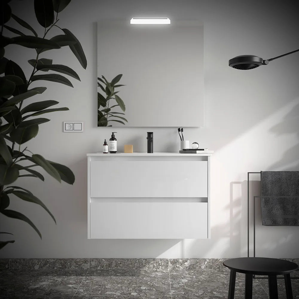 Mueble de Baño con Lavabo y 2 Cajones Salgar Noja - Vista 1