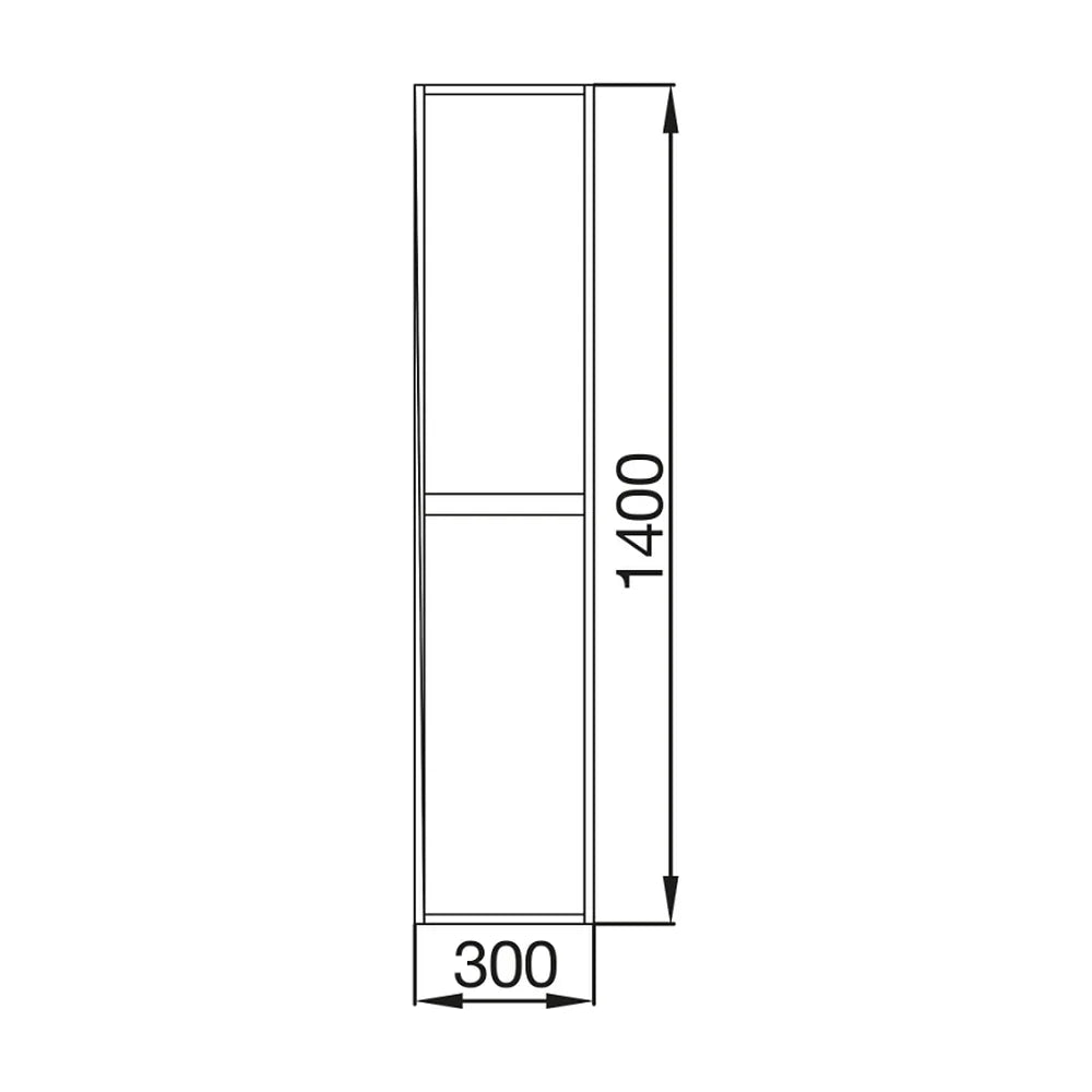 Mueble de Baño con Lavabo y 2 Cajones Salgar Noja - Vista 9