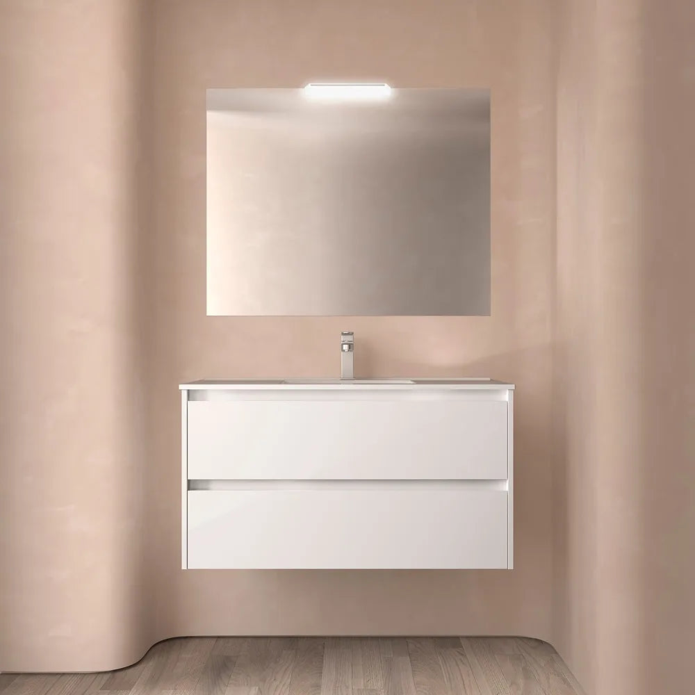 Mueble de Baño con Lavabo y 2 Cajones Salgar Noja - Vista 1