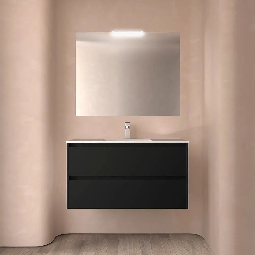 Mueble de Baño con Lavabo y 2 Cajones Salgar Noja - Vista 3