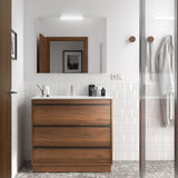 Bathroom Vanity Unit with Basin and 3 Drawers Salgar Attila