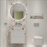 Mueble de Baño con Encimera Salgar Optimus Blanco Satinado