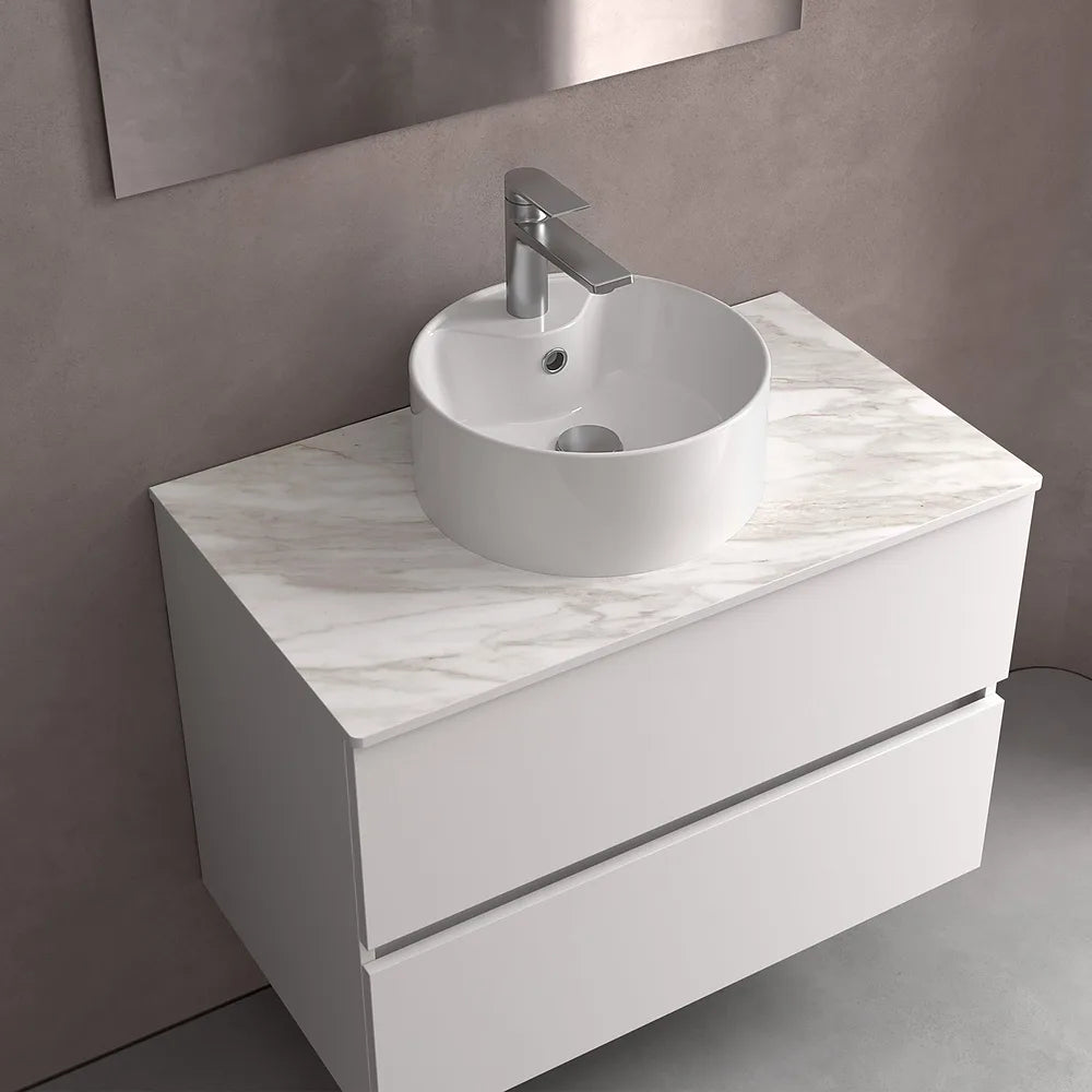 Mueble de Baño con Encimera Salgar Optimus Blanco - Vista 3