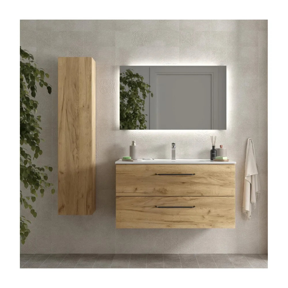Mueble de Baño Suspendido con Lavabo Salgar - Vista 1