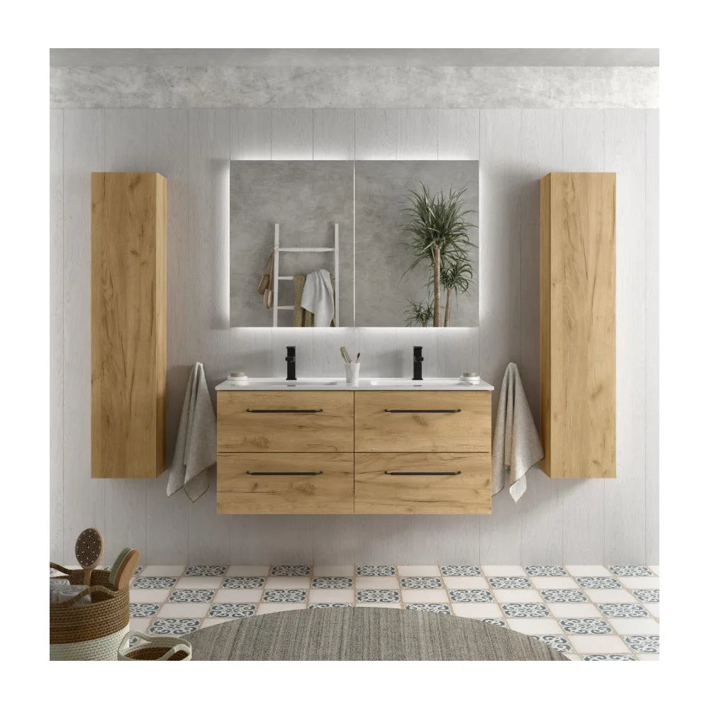 Mueble de Baño Suspendido con Lavabo Salgar - Vista 1