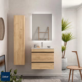 Wall-Hung Bathroom Vanity Unit with Basin Salgar 61 cm