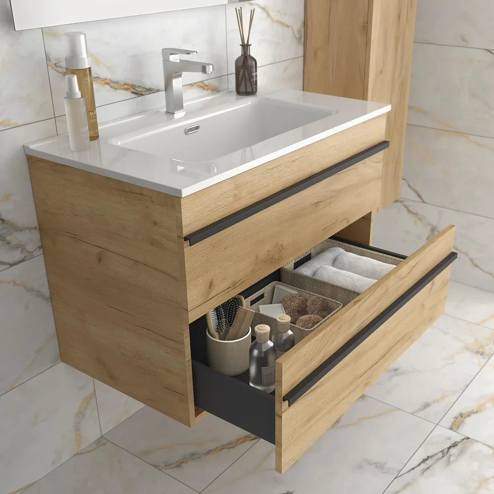 Mueble de Baño Suspendido con Lavabo Salgar - Vista 3