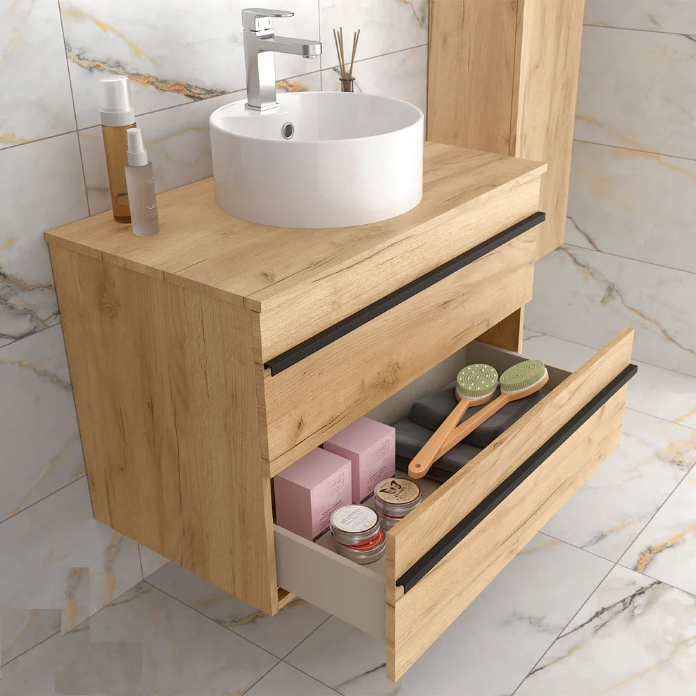 Mueble de Baño Suspendido con Lavabo Salgar 101 cm - Vista 2