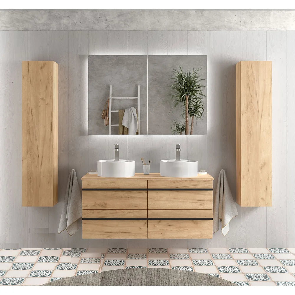 Mueble de Baño Suspendido con Lavabo Salgar - Vista 1