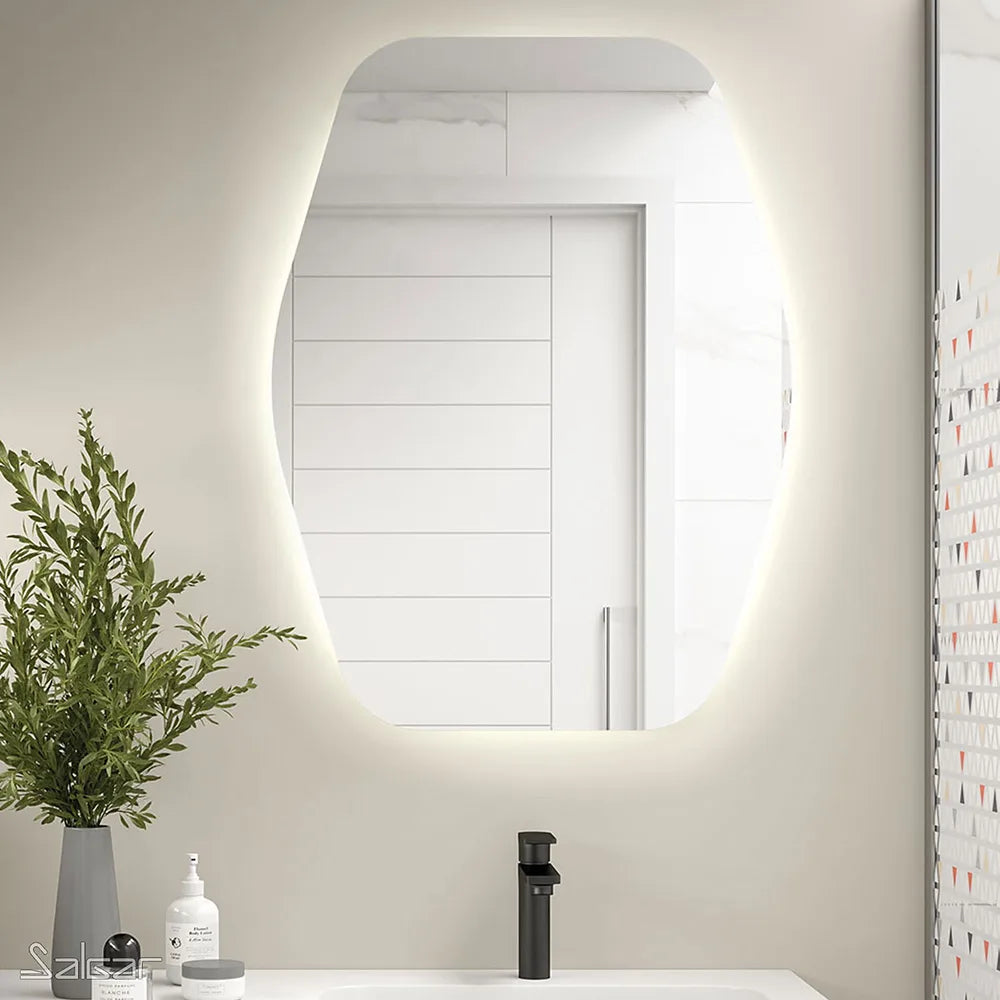 Espejo de Baño Salgar Blanco - Vista 1