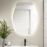 Bathroom Mirror Salgar White