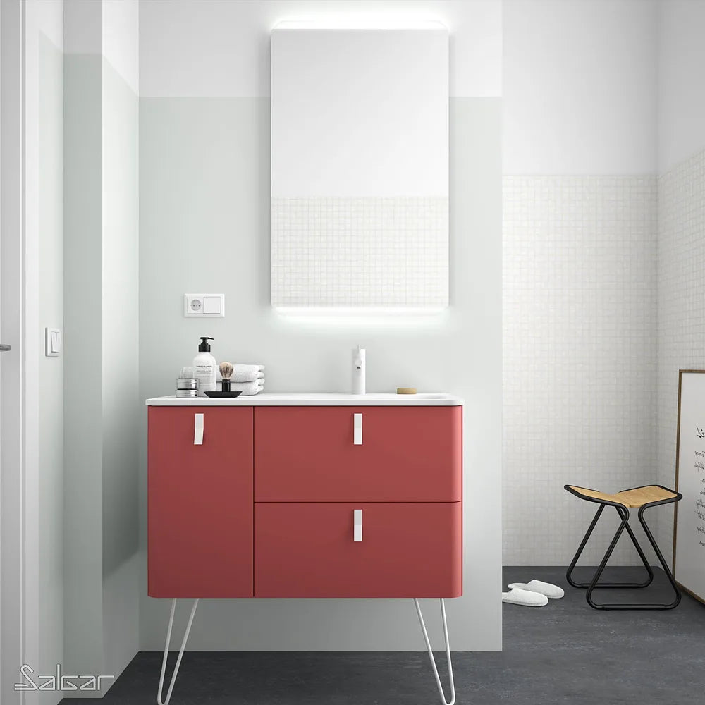 Mueble de Baño con Patas con Lavabo Salgar Uniiq 120 cm - Vista 1