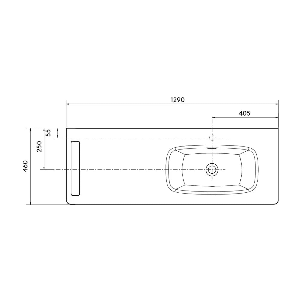 Mueble de Baño con Lavabo Salgar Uniiq 120 cm - Vista 16