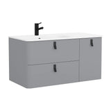 Bathroom Vanity Unit with Basin Salgar Uniiq 120 cm Smoke Grey