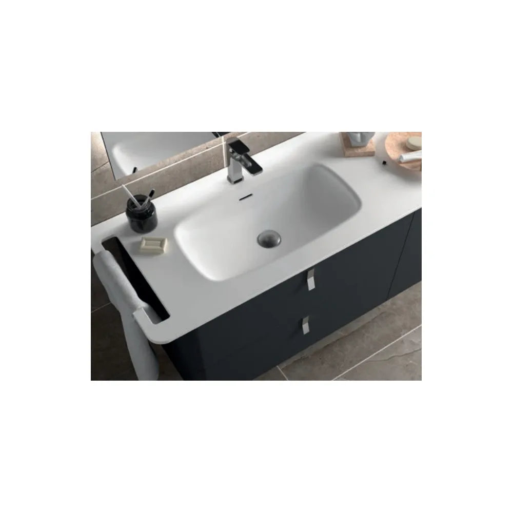 Mueble de Baño con Lavabo Salgar Uniiq 120 cm Gris Antracita - Vista 4