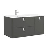 Bathroom Vanity Unit with Basin Salgar Uniiq 120 cm Anthracite Grey