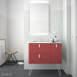 Freestanding Bathroom Vanity Unit with Basin Salgar Uniiq 120 cm