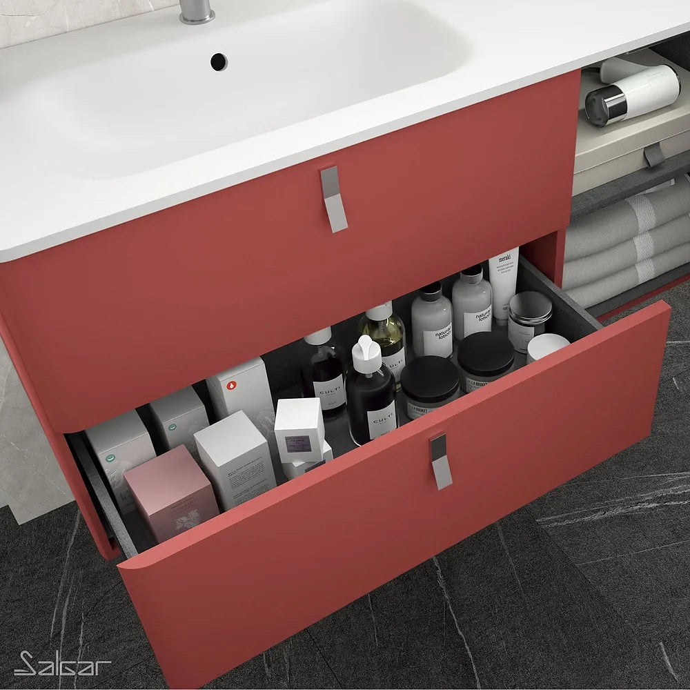 Mueble de Baño con Patas con Lavabo Salgar Uniiq 120 cm - Vista 2