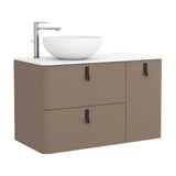 Bathroom Vanity Unit Countertop Basin Salgar Uniiq 120 cm