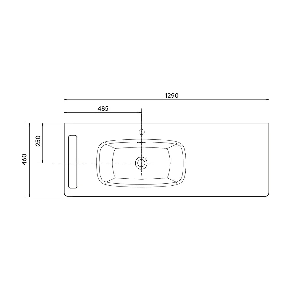 Mueble de Baño con Lavabo Salgar Uniiq 120 cm - Vista 15