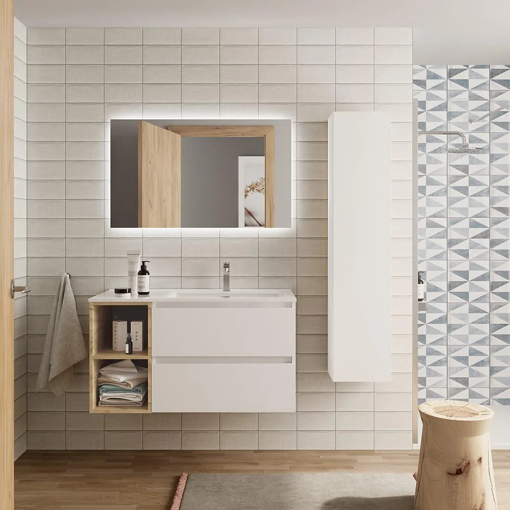 Mueble de Baño Salgar Bequia Blanco Mate - Vista 3