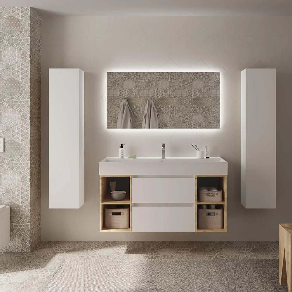 Mueble de Baño Salgar Bequia Blanco Mate - Vista 2