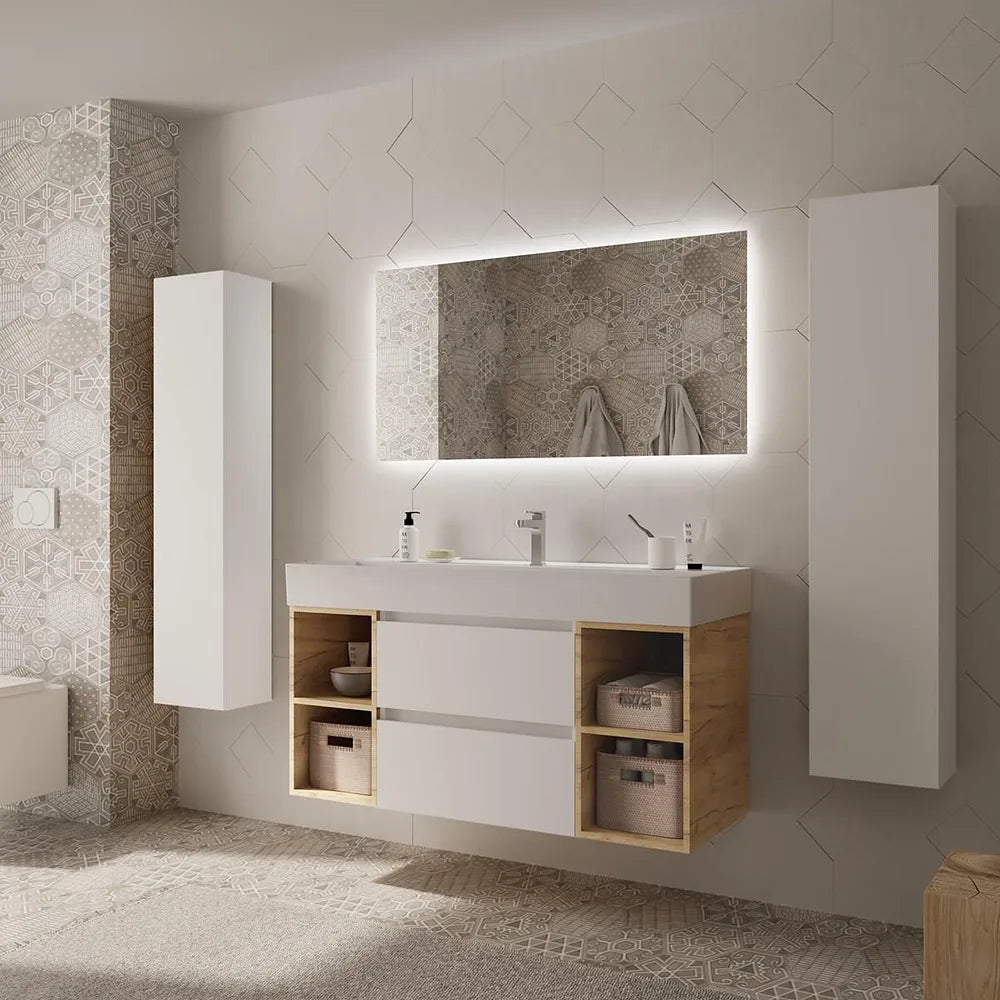 Mueble de Baño Salgar Bequia Blanco Mate - Vista 3