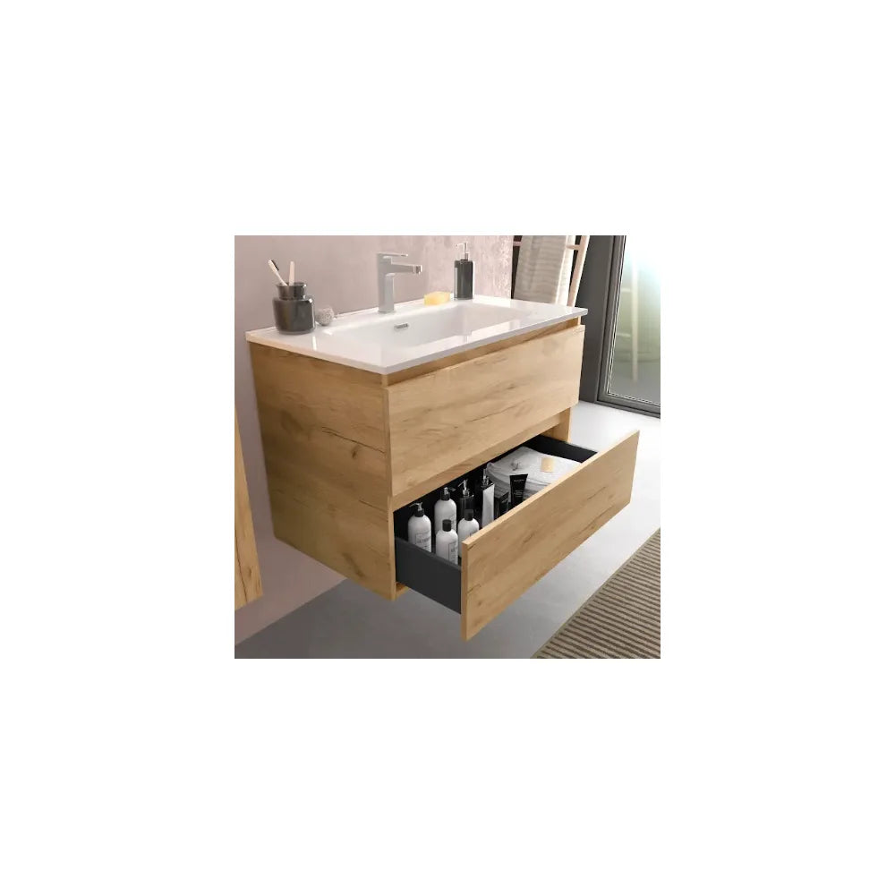 Mueble de Baño Salgar Bequia Negro Mate - Vista 6