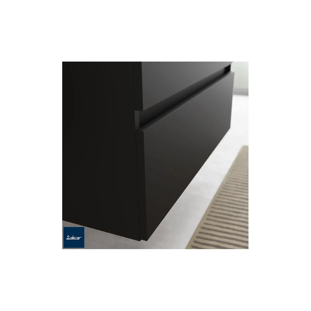 Mueble de Baño Salgar Bequia Negro Mate - Vista 4
