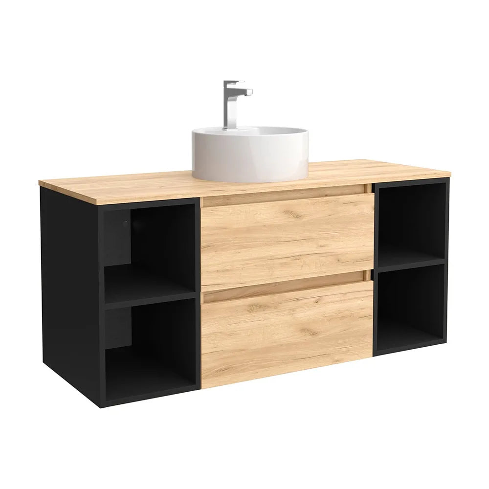 Mueble de Baño Salgar Bequia Negro Mate - Vista 1